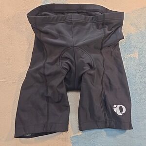 Pearl Izumi Mens Large Black Cycling Bib Shorts Chamois Pad Select Road Bike EUC